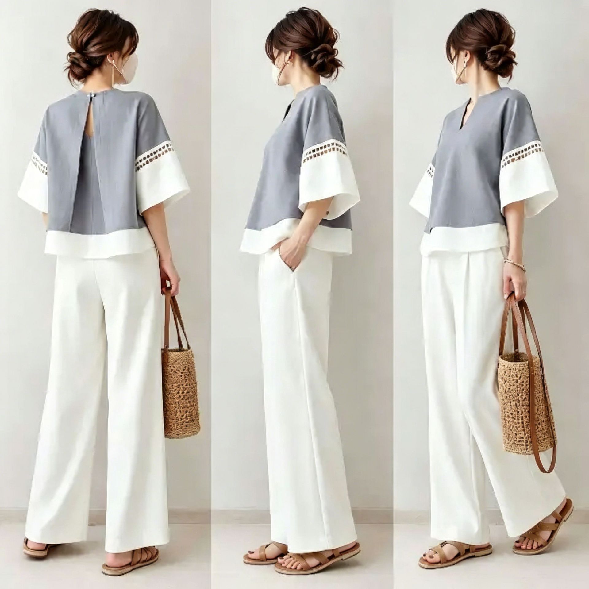 Robe Silk Women - طقم جديد من قطعتين لعام 2026: