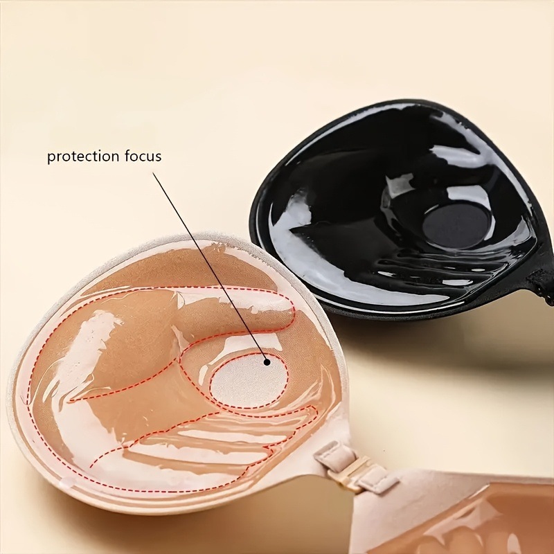 حمالة صدر غير مرئية بتصميم كف  - مراجعة Silicone Bra Adhesive وسعره