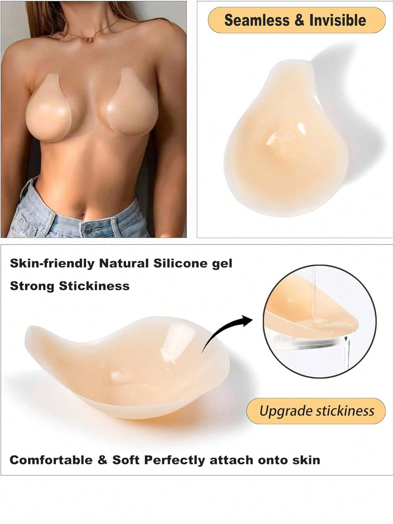 زوج واحد من أغطية الحلمات اللا - مراجعة Nipple Cover Pasties وسعره