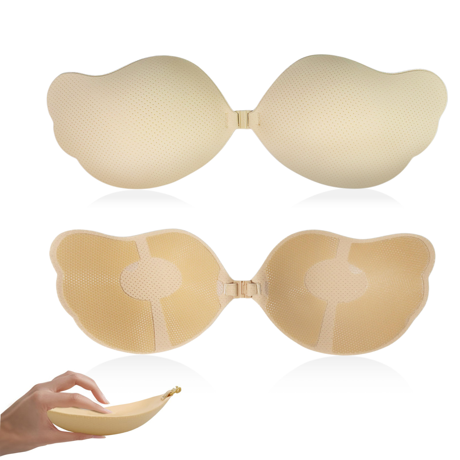 وسادات صدر لاصقة ذاتية اللصق م - مراجعة Silicone Bra Adhesive وسعره
