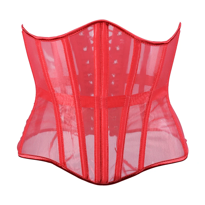 المرأة مدرب خصر مثير شبكة سودا - مراجعة Corset Waist Cinch وسعره