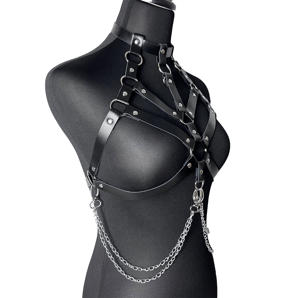 سلسلة مع عبودية جلدية للنساء ، - مراجعة Garter Belt Set وسعره