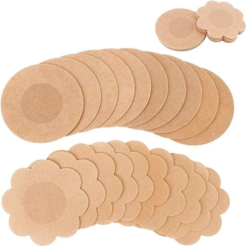 ملصقات غطاء الحلمة غير المنسوج - مراجعة Silicone Bra Adhesive وسعره