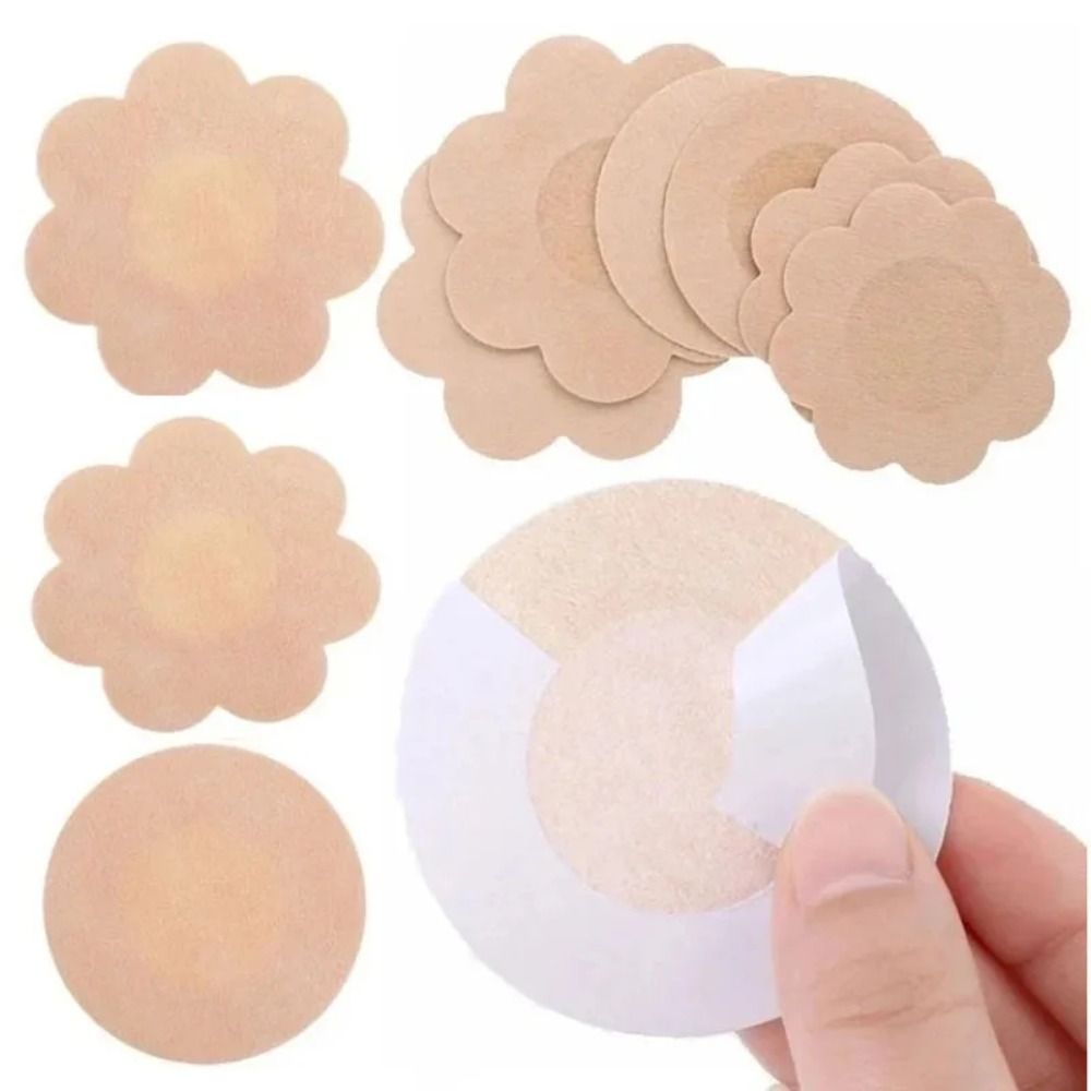 ملصقات غطاء الحلمة غير المنسوج - مراجعة Silicone Bra Adhesive وسعره